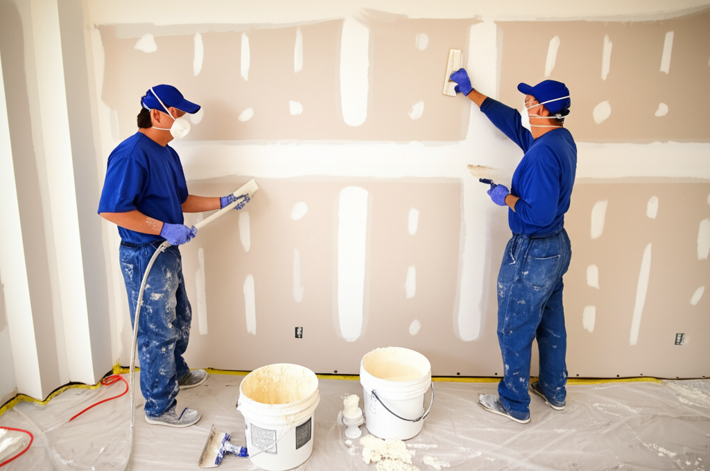 Pasadena Drywall Services team